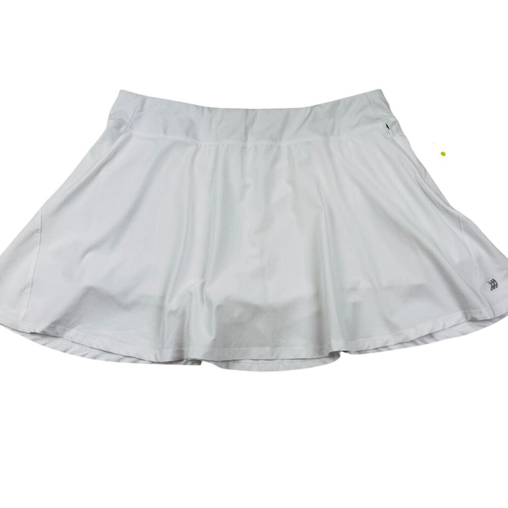 All In Motion High-Rise White Activewear Casual Comfy Pull On Skort Women's XXL